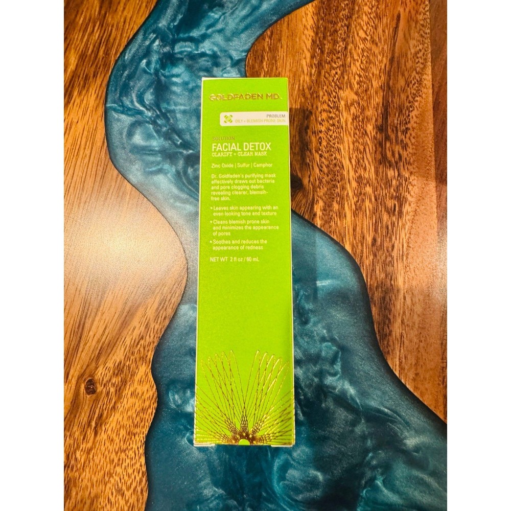 GOLDFADEN MD Solution Facial Detox Clarify + Clear Mask 60 mL FULL SZ